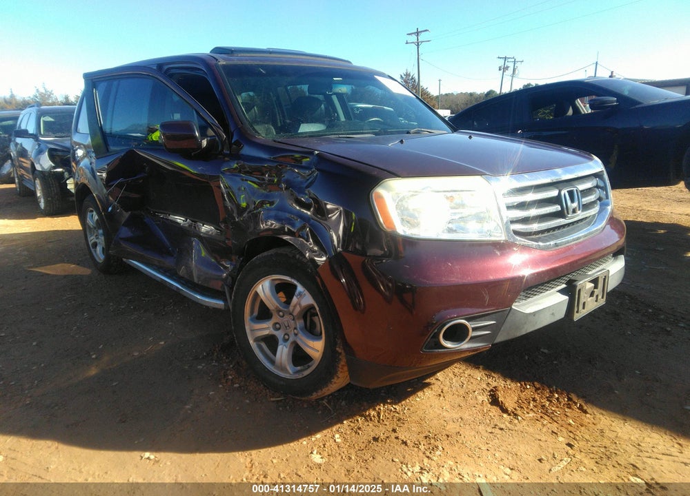 2015 HONDA PILOT EX-L VIN: 5FNYF3H55FB011234