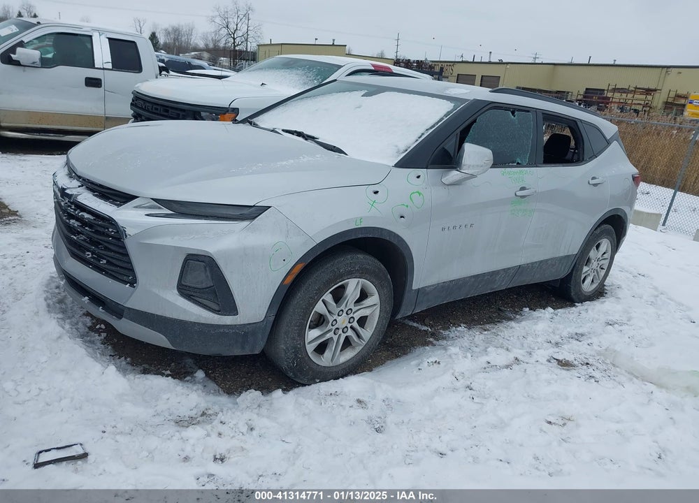 2020 CHEVROLET BLAZER FWD 1LT VIN: 3GNKBBRA0LS572491