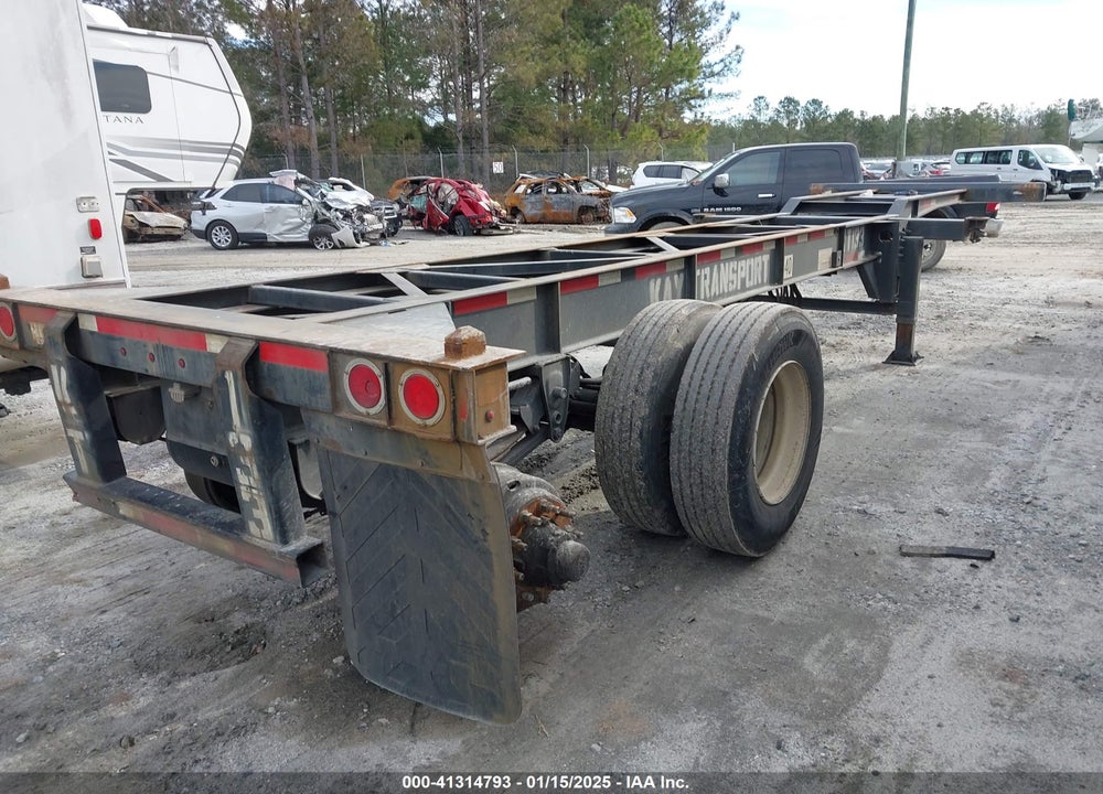 2019 CHEETAH CHASSIS TRAILER VIN: 5EF2GC402KS793931