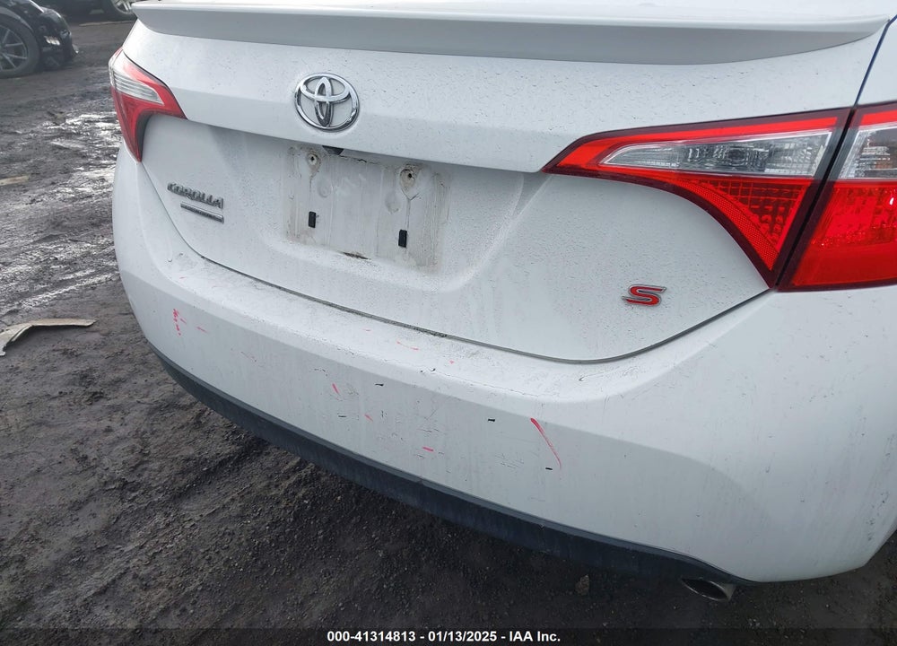 2016 TOYOTA COROLLA S W/SPECIAL EDITION PKG VIN: 2T1BURHE7GC506006