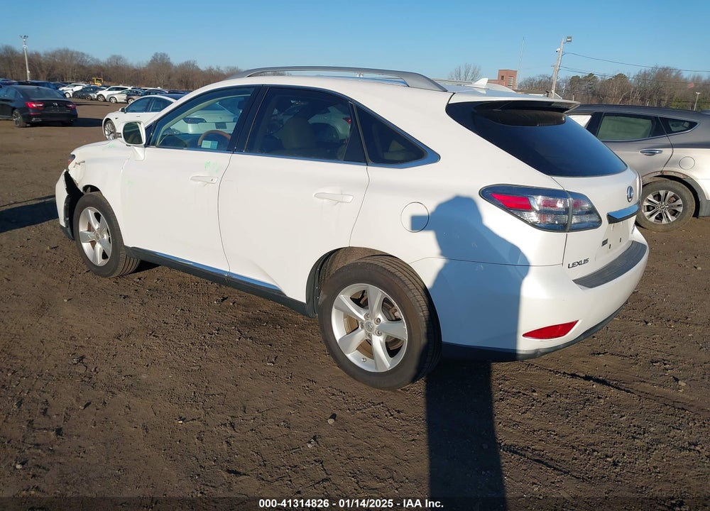 2010 LEXUS RX 350 BASE (A6) VIN: 2T2BK1BA0AC074858
