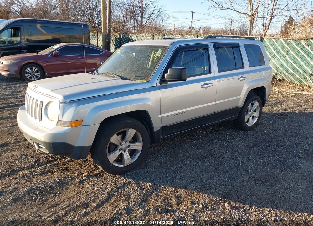 2013 JEEP PATRIOT LATITUDE VIN: 1C4NJPFA2DD166188