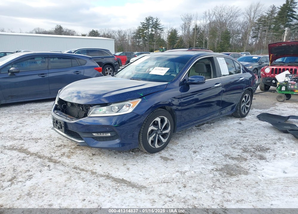 2016 HONDA ACCORD EX-L VIN: 1HGCR2F90GA022462