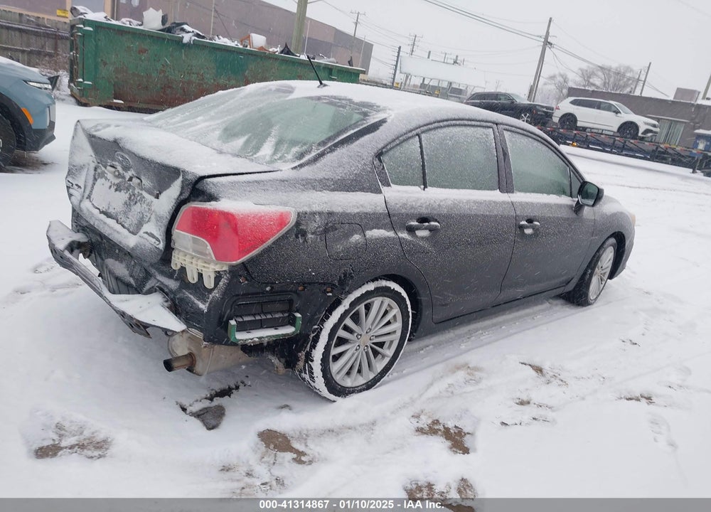 2012 SUBARU IMPREZA VIN: JF1GJAD66CH007904