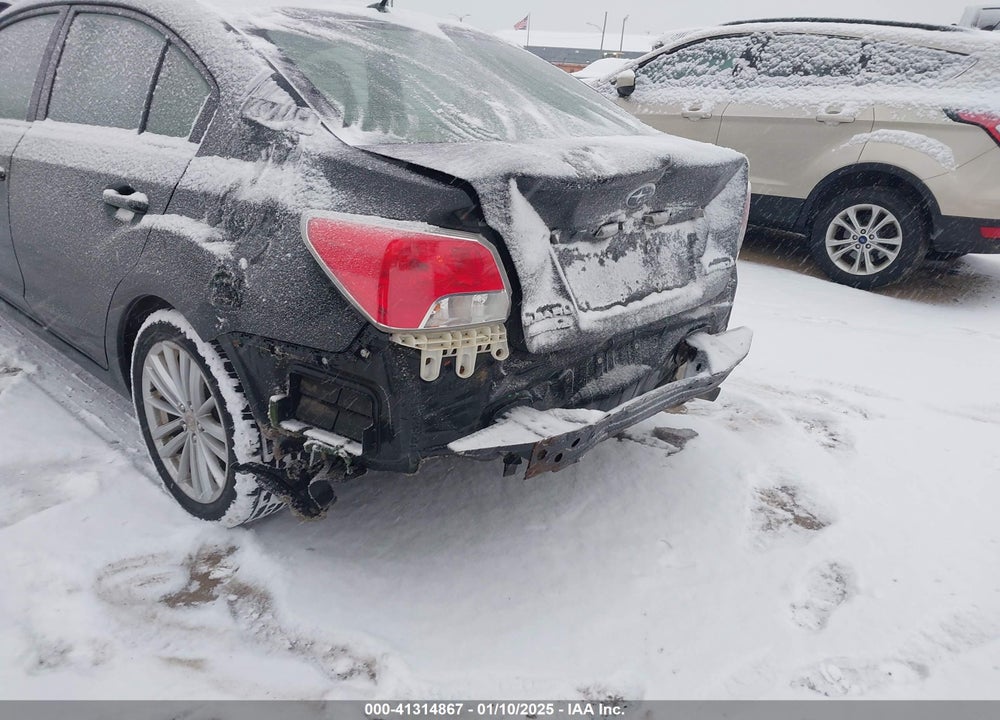 2012 SUBARU IMPREZA VIN: JF1GJAD66CH007904