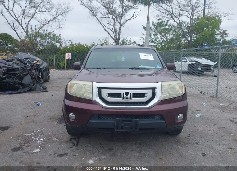 2011 HONDA PILOT EX-L VIN: 5FNYF4H5XBB051454