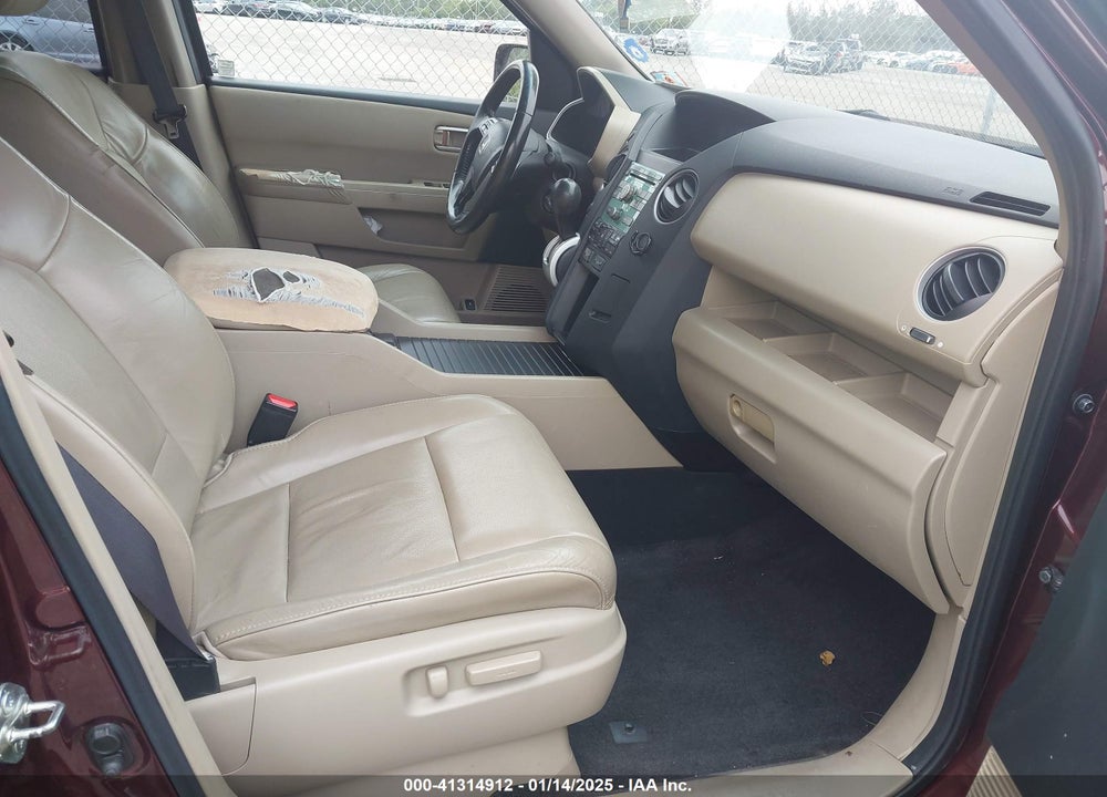 2011 HONDA PILOT EX-L VIN: 5FNYF4H5XBB051454