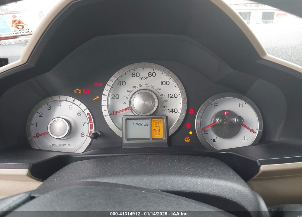 2011 HONDA PILOT EX-L VIN: 5FNYF4H5XBB051454