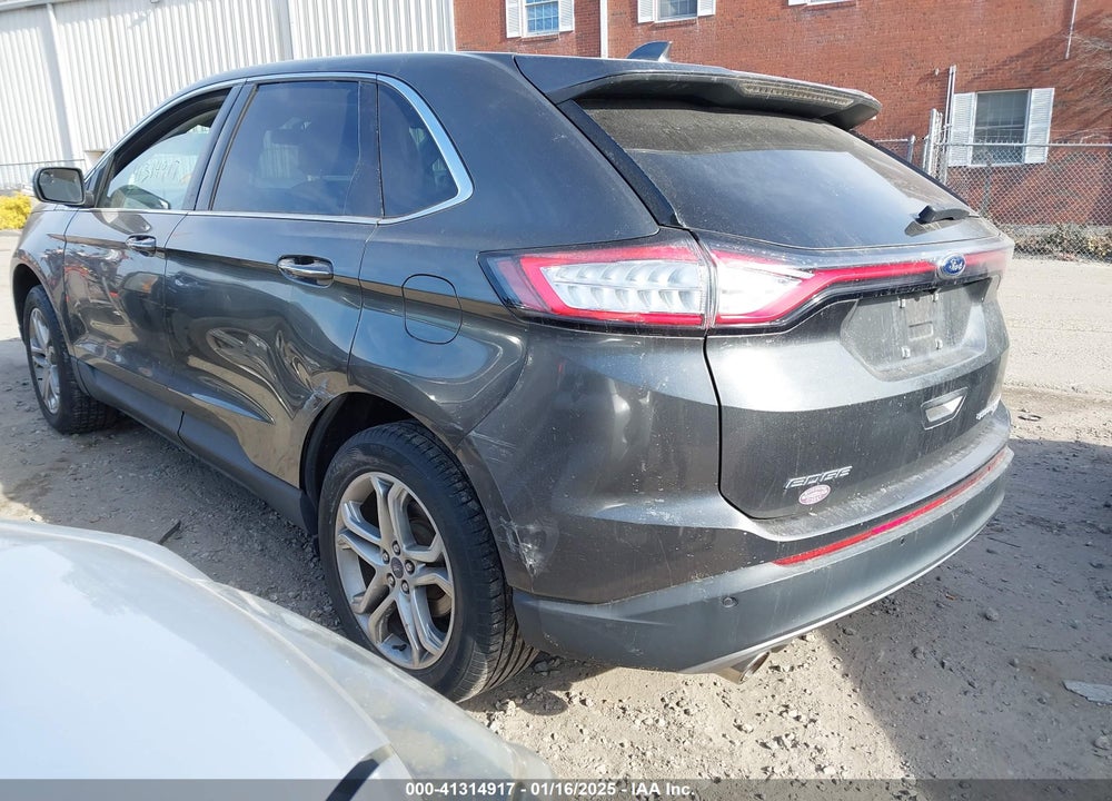 2016 FORD EDGE TITANIUM VIN: 2FMPK4K95GBB81659