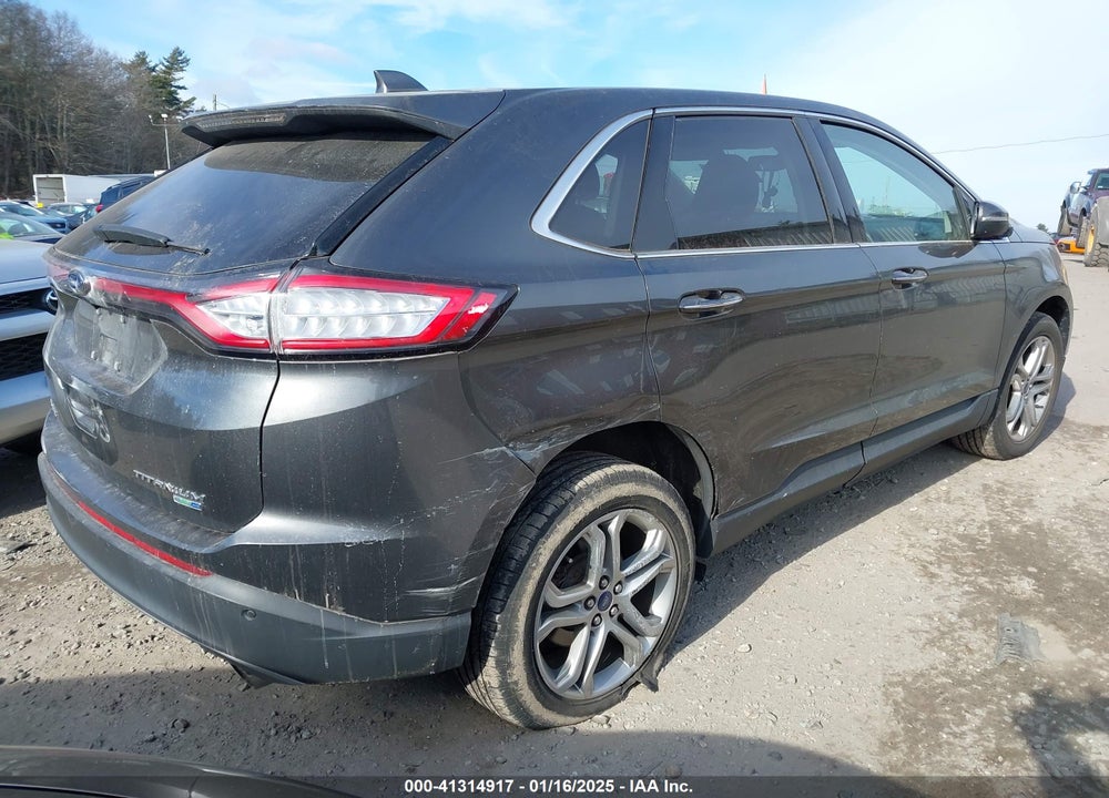 2016 FORD EDGE TITANIUM VIN: 2FMPK4K95GBB81659