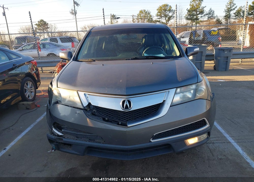 2012 ACURA MDX TECHNOLOGY PACKAGE VIN: 2HNYD2H42CH535934