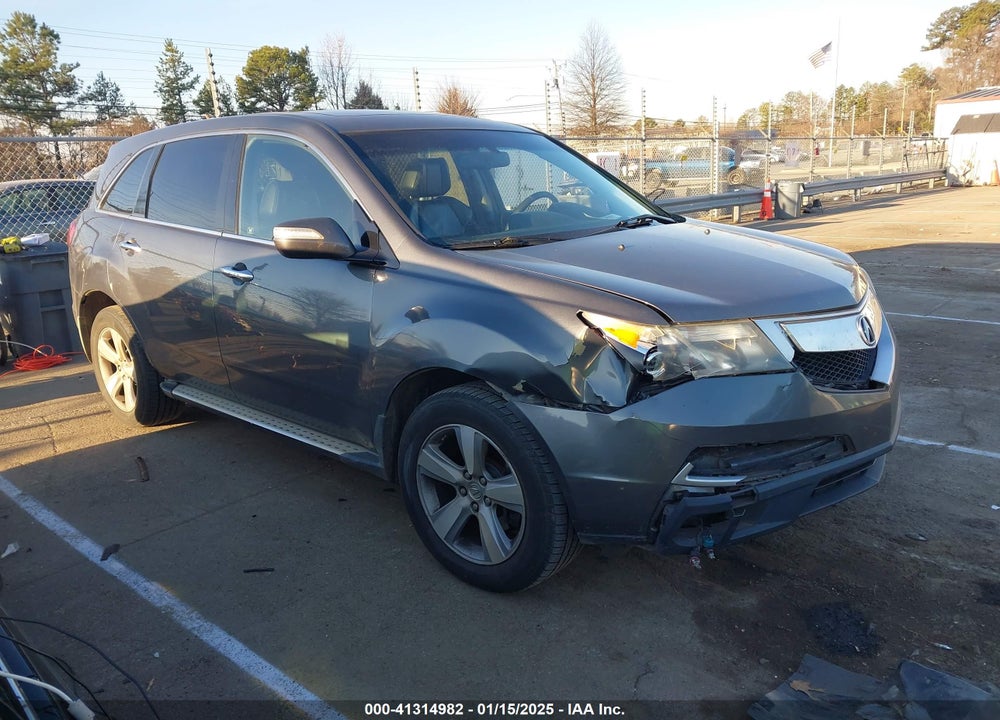 2012 ACURA MDX TECHNOLOGY PACKAGE VIN: 2HNYD2H42CH535934