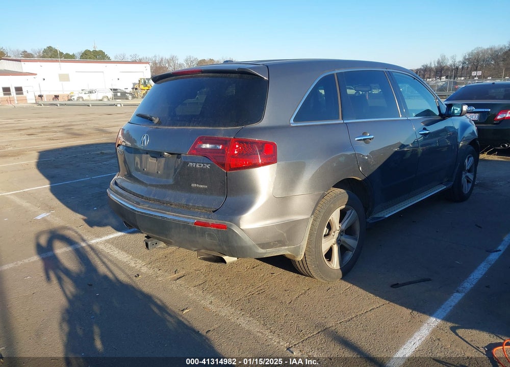 2012 ACURA MDX TECHNOLOGY PACKAGE VIN: 2HNYD2H42CH535934