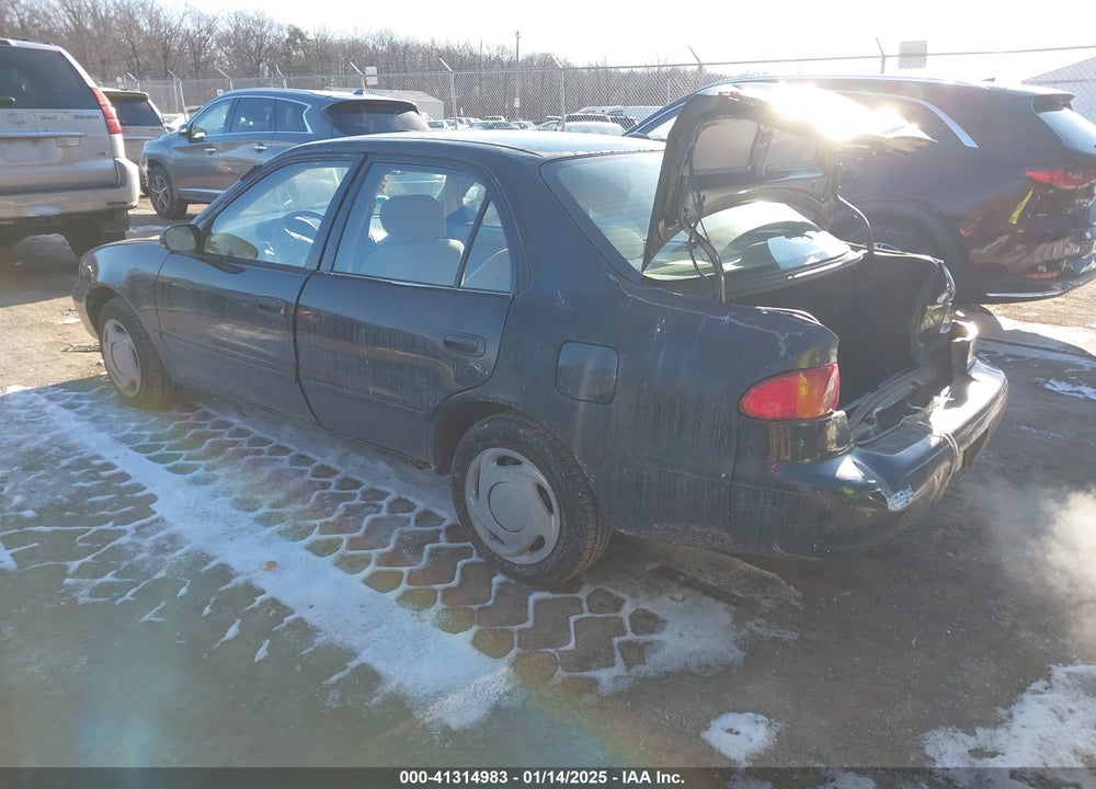 1999 TOYOTA COROLLA CE VIN: 2T1BR12E2XC261420