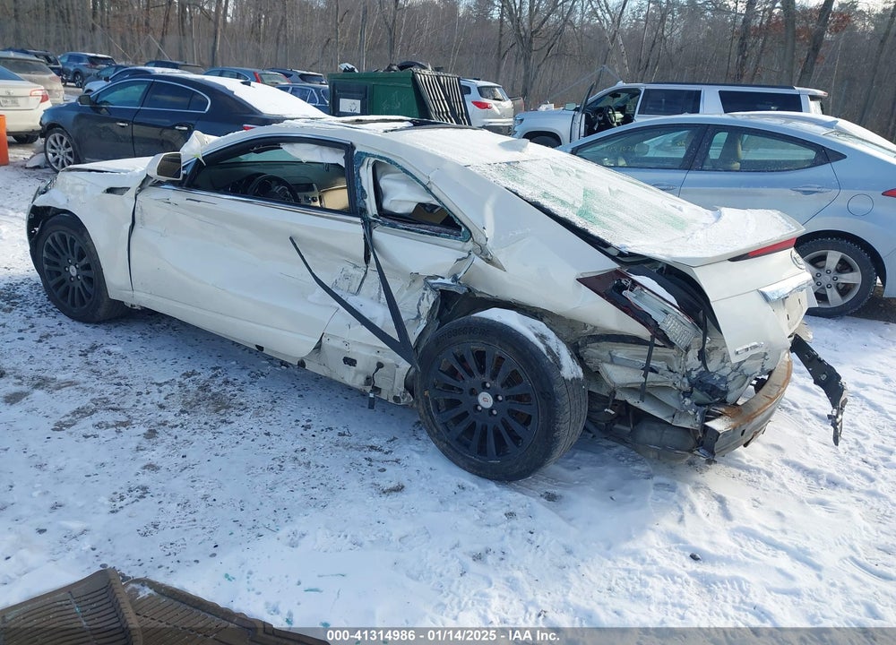 2012 CADILLAC CTS PERFORMANCE VIN: 1G6DL1E38C0151189