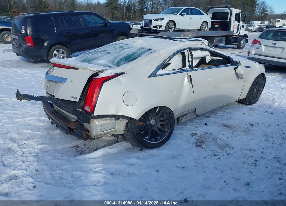 2012 CADILLAC CTS PERFORMANCE VIN: 1G6DL1E38C0151189