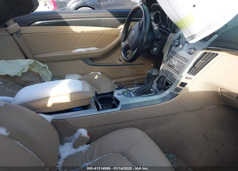 2012 CADILLAC CTS PERFORMANCE VIN: 1G6DL1E38C0151189