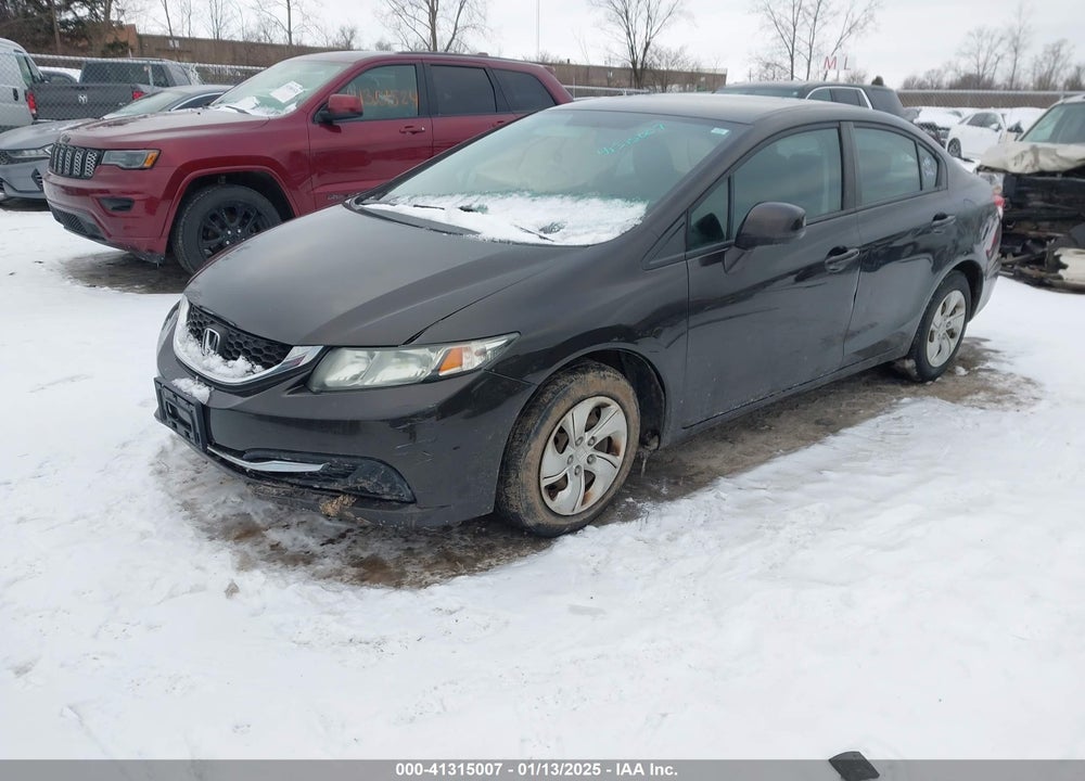 2013 HONDA CIVIC VIN: 19XFB2F57DE017071