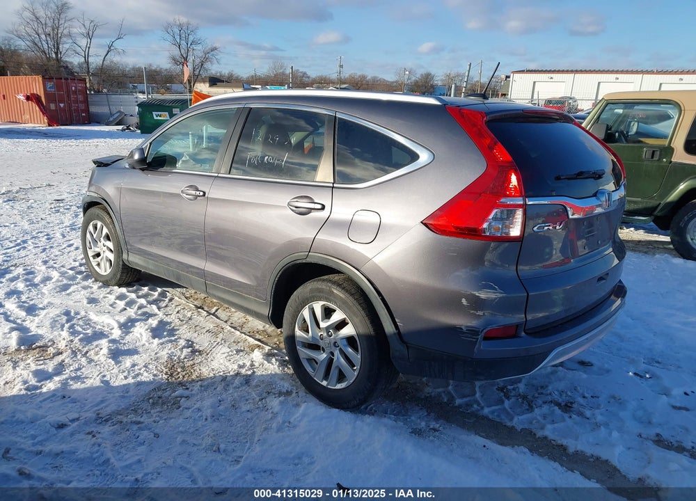 2016 HONDA CR-V EX-L VIN: 5J6RM4H76GL104368