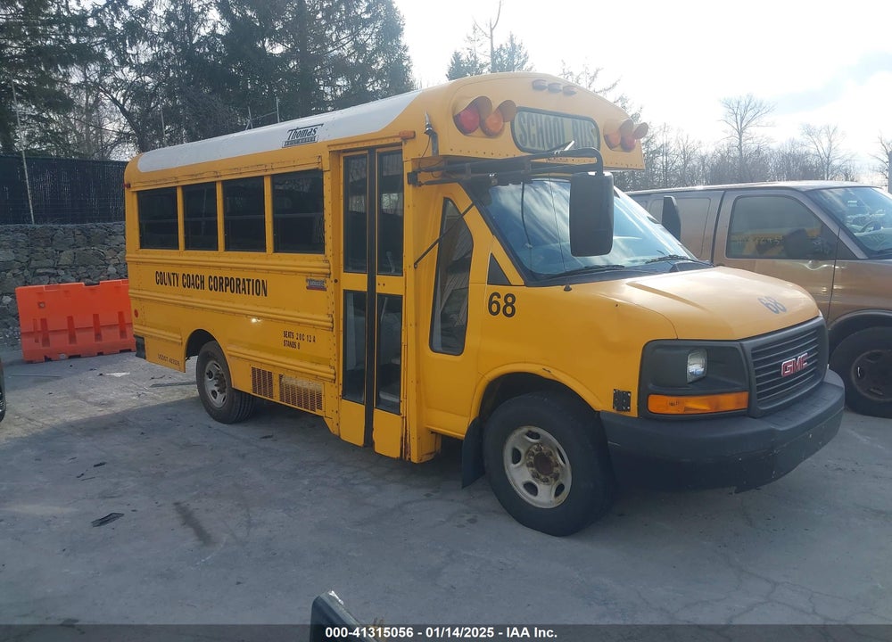 2007 GMC SAVANA CUTAWAY WORK VAN VIN: 1GDHG31V371247619