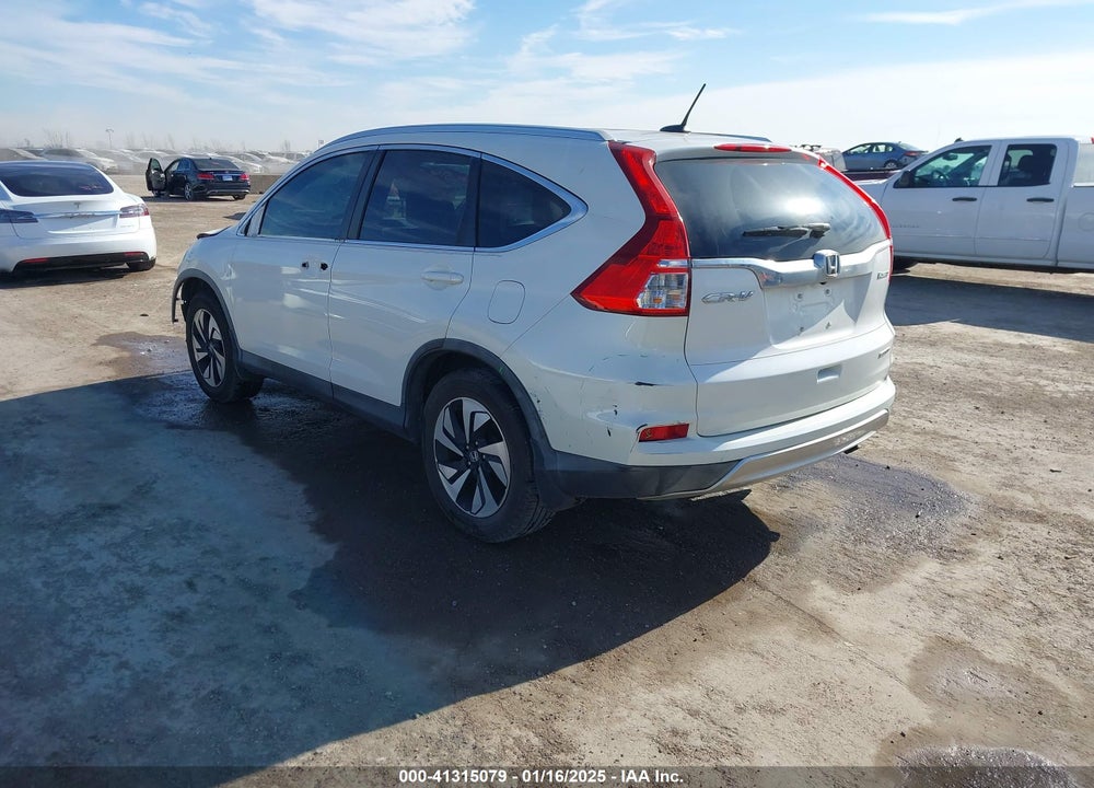 2015 HONDA CR-V TOURING VIN: 5J6RM3H98FL026959