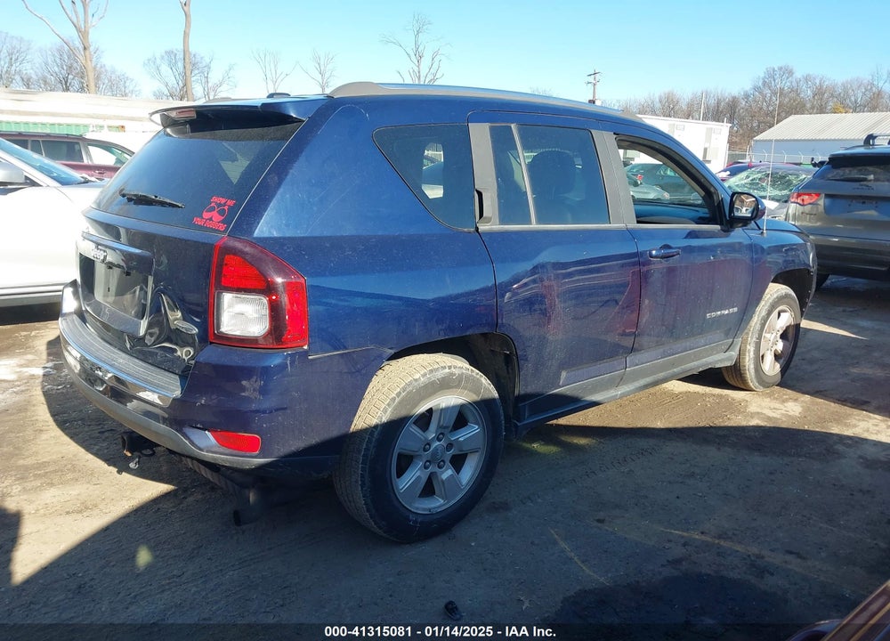 2014 JEEP COMPASS HIGH ALTITUDE VIN: 1C4NJCEA3ED831272