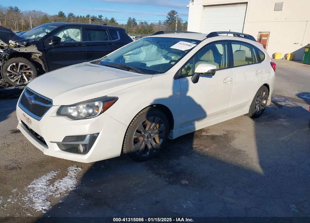 2016 SUBARU IMPREZA WAGON VIN: JF1GPAP68G9281633
