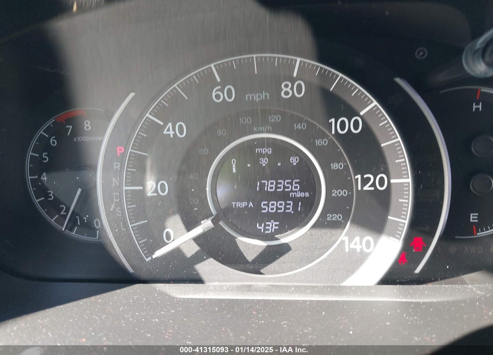 2015 HONDA CR-V EX-L VIN: 2HKRM4H78FH616853