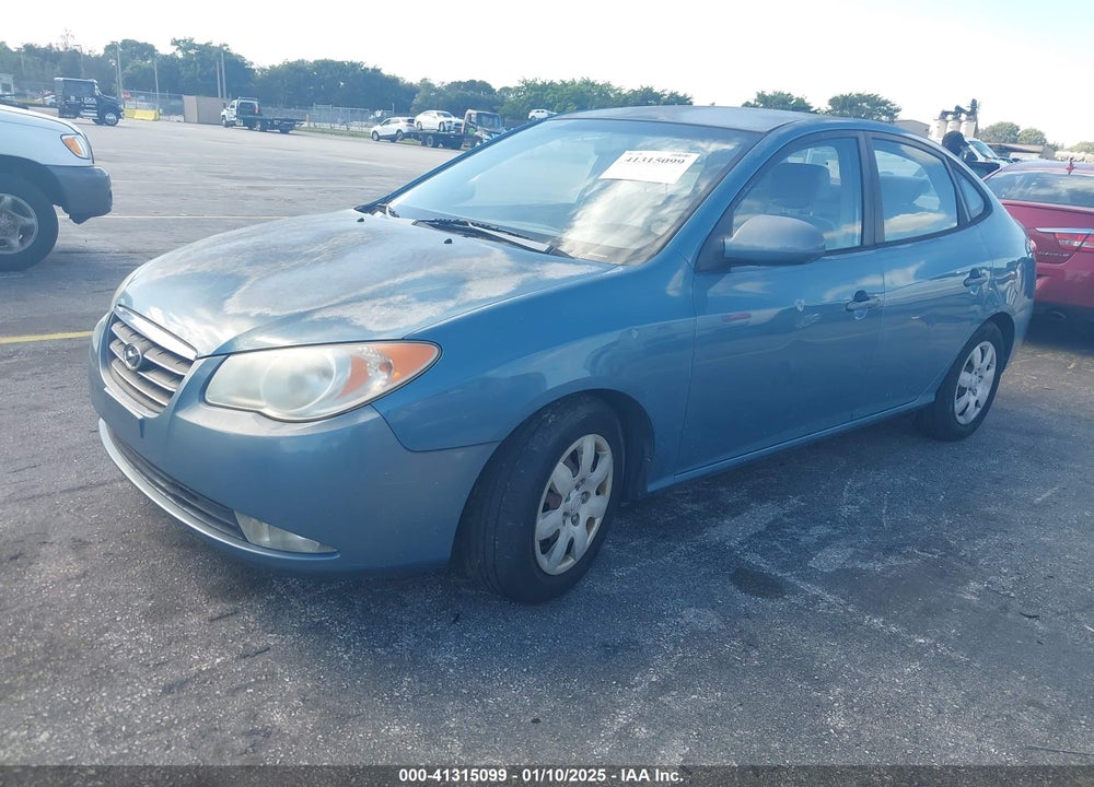 2007 HYUNDAI ELANTRA VIN: KMHDU46D37U127427