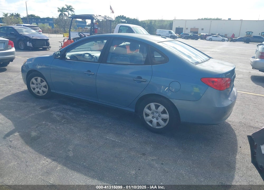 2007 HYUNDAI ELANTRA VIN: KMHDU46D37U127427