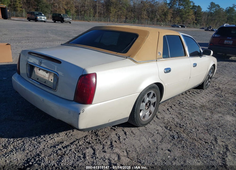 2002 CADILLAC DEVILLE DHS VIN: 1G6KE57Y02U246435