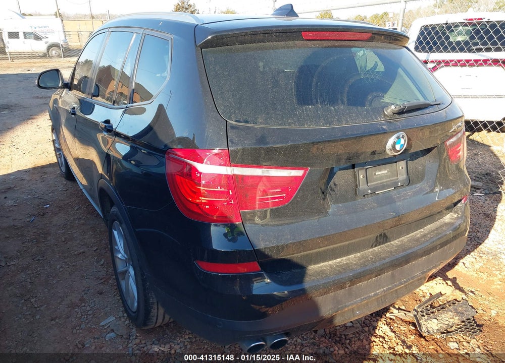 2017 BMW X3 XDRIVE28I VIN: 5UXWX9C38H0T17180