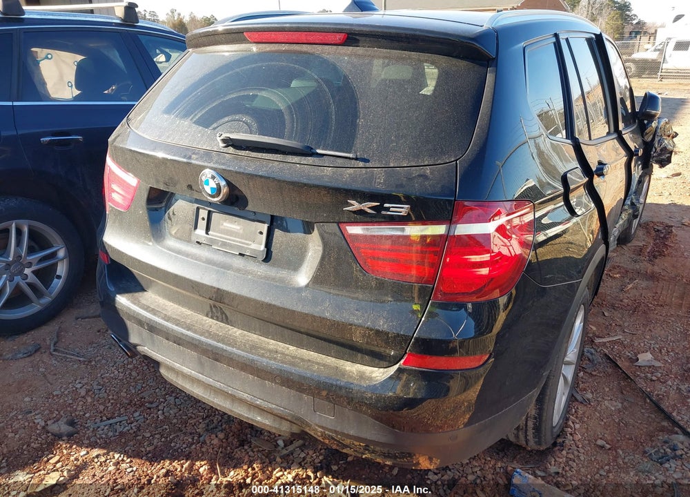 2017 BMW X3 XDRIVE28I VIN: 5UXWX9C38H0T17180