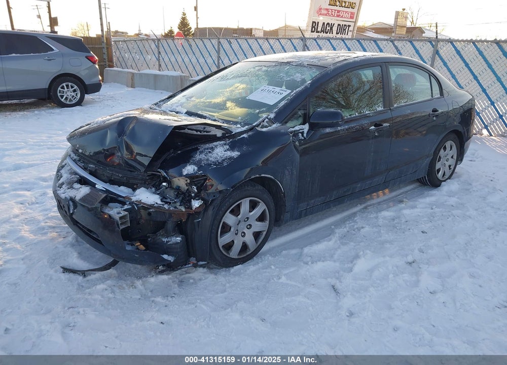 2007 HONDA CIVIC LX VIN: 1HGFA16507L141144