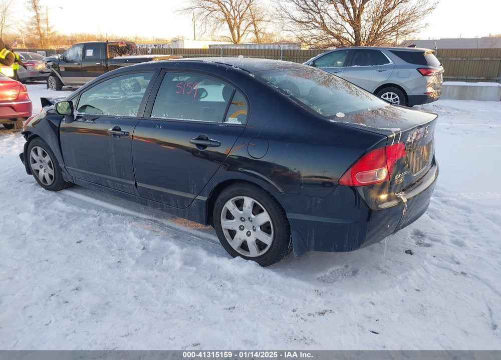 2007 HONDA CIVIC LX VIN: 1HGFA16507L141144