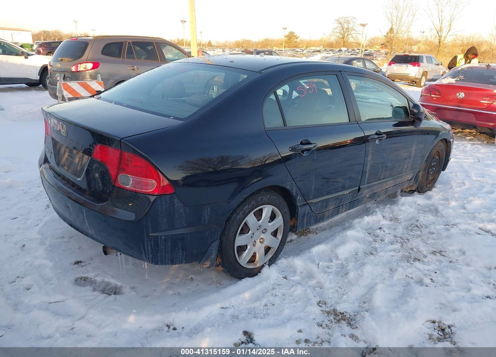 2007 HONDA CIVIC LX VIN: 1HGFA16507L141144