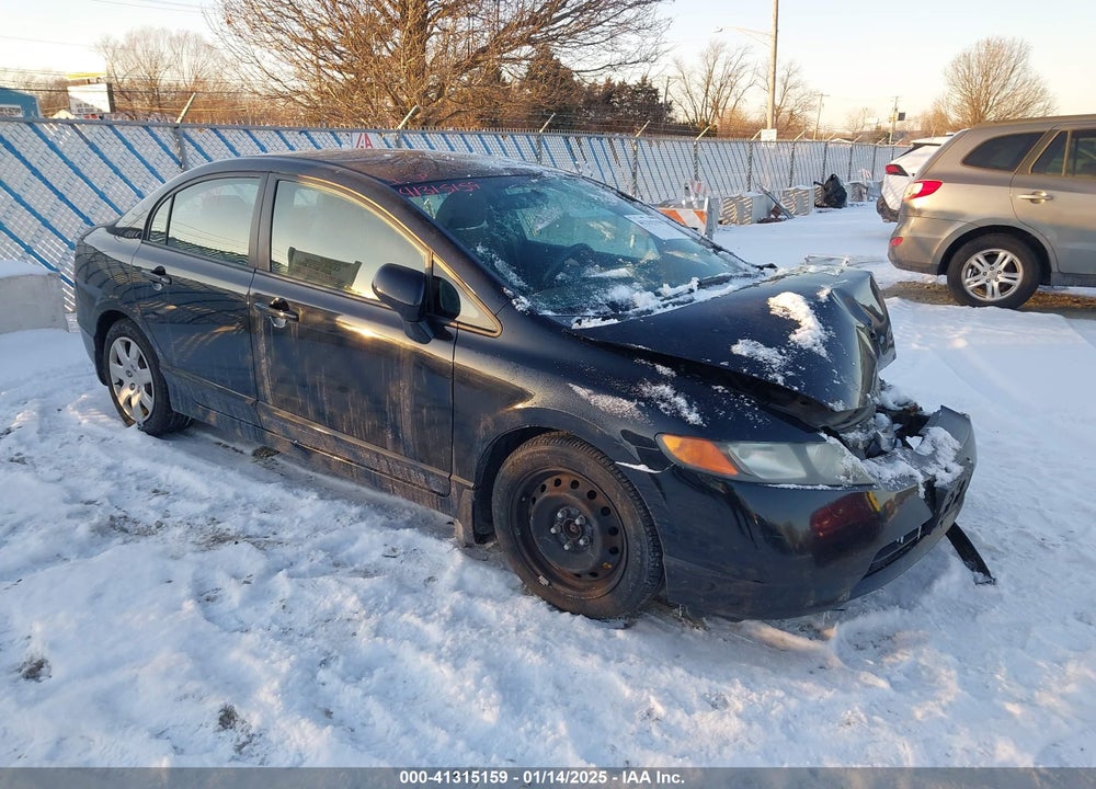 2007 HONDA CIVIC LX VIN: 1HGFA16507L141144