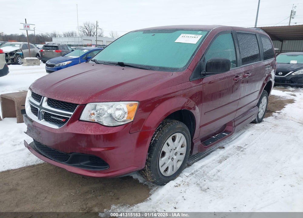 2017 DODGE GRAND CARAVAN SE VIN: 2C4RDGBG5HR854580