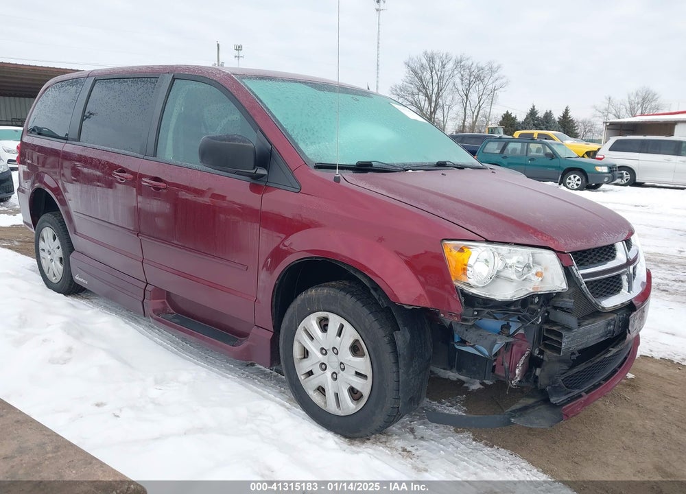 2017 DODGE GRAND CARAVAN SE VIN: 2C4RDGBG5HR854580