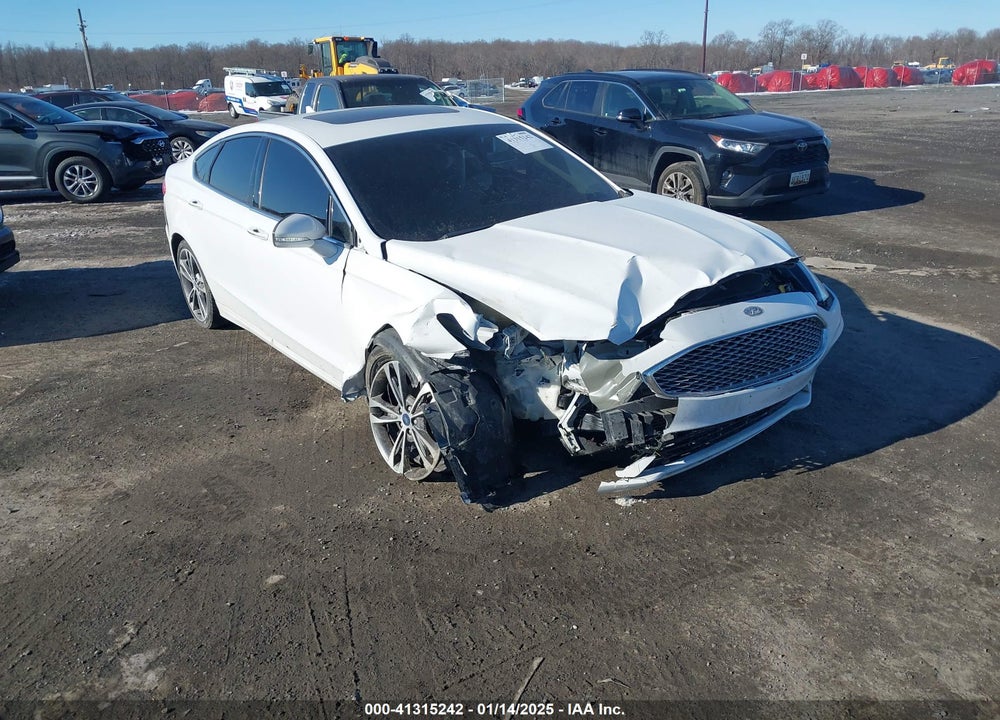 2020 FORD FUSION TITANIUM VIN: 3FA6P0D90LR203821
