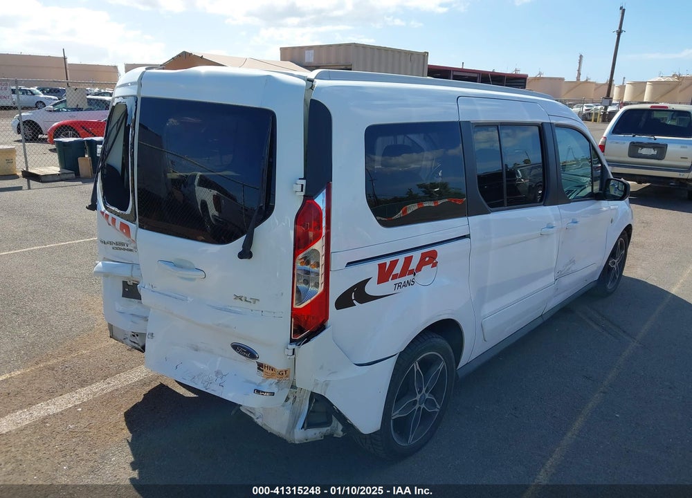 2018 FORD TRANSIT CONNECT XLT VIN: NM0GS9F79J1369840