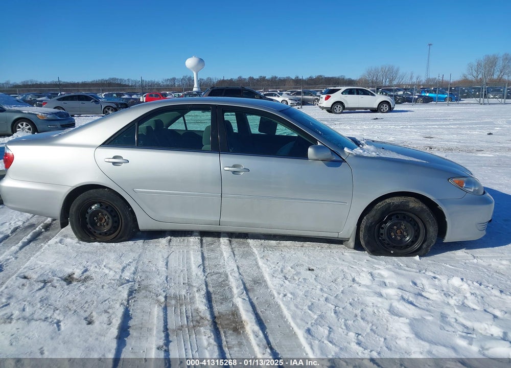 2005 TOYOTA CAMRY LE VIN: 4T1BE32K35U631024