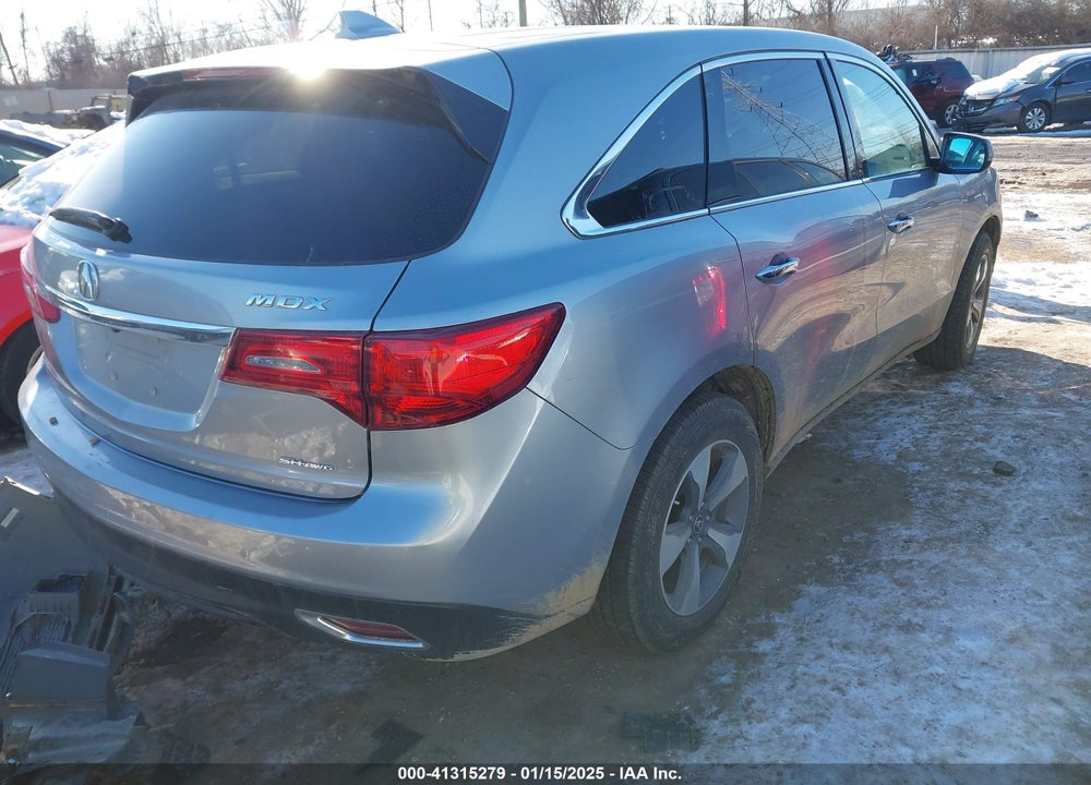 2016 ACURA MDX WATCH PLUS PACKAGE VIN: 5FRYD4H26GB048438
