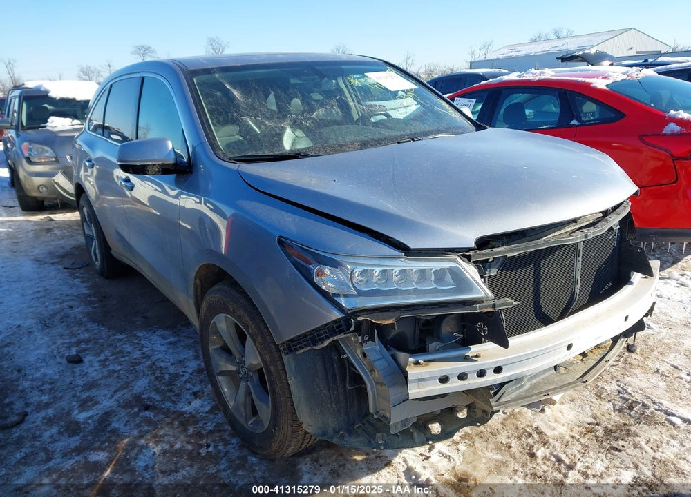 2016 ACURA MDX WATCH PLUS PACKAGE VIN: 5FRYD4H26GB048438