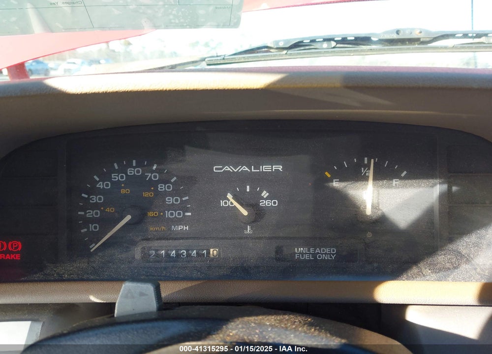 1994 CHEVROLET CAVALIER VL/RS VIN: 1G1JC1443R7337905