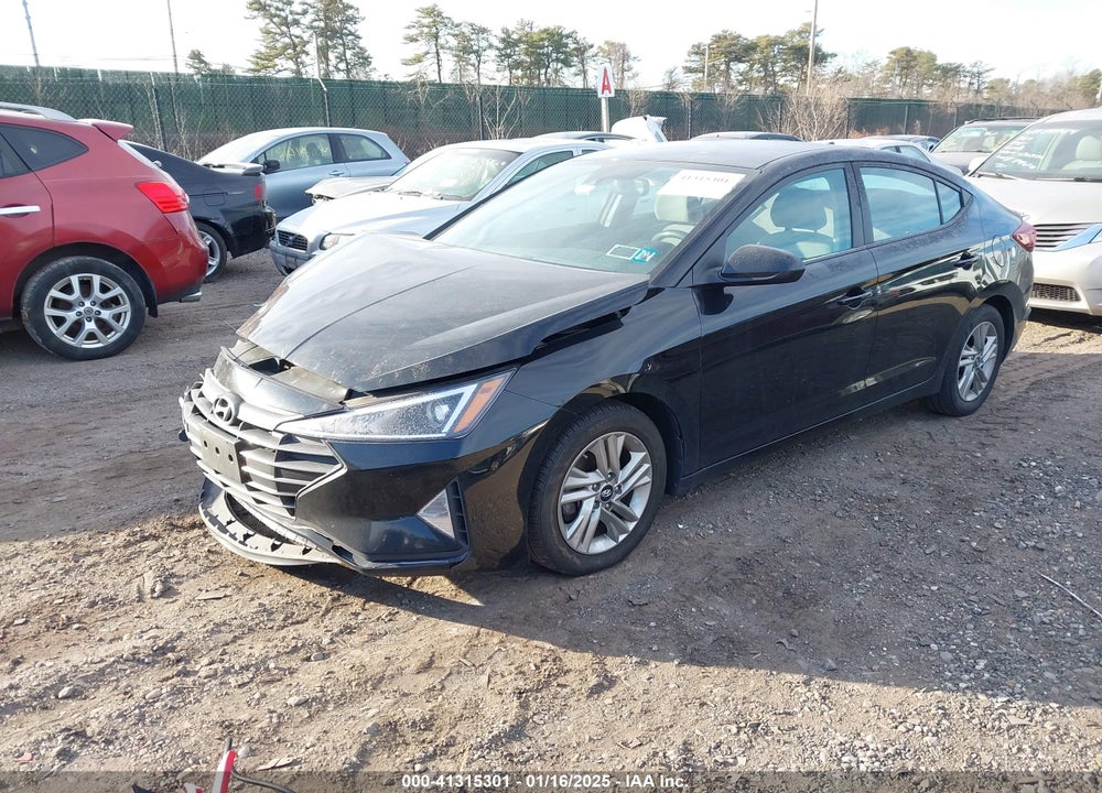 2020 HYUNDAI ELANTRA SEL VIN: KMHD84LF7LU091892