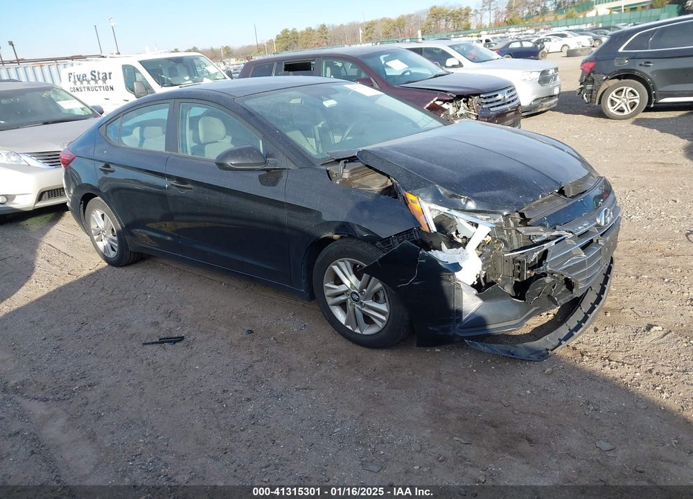 2020 HYUNDAI ELANTRA SEL VIN: KMHD84LF7LU091892