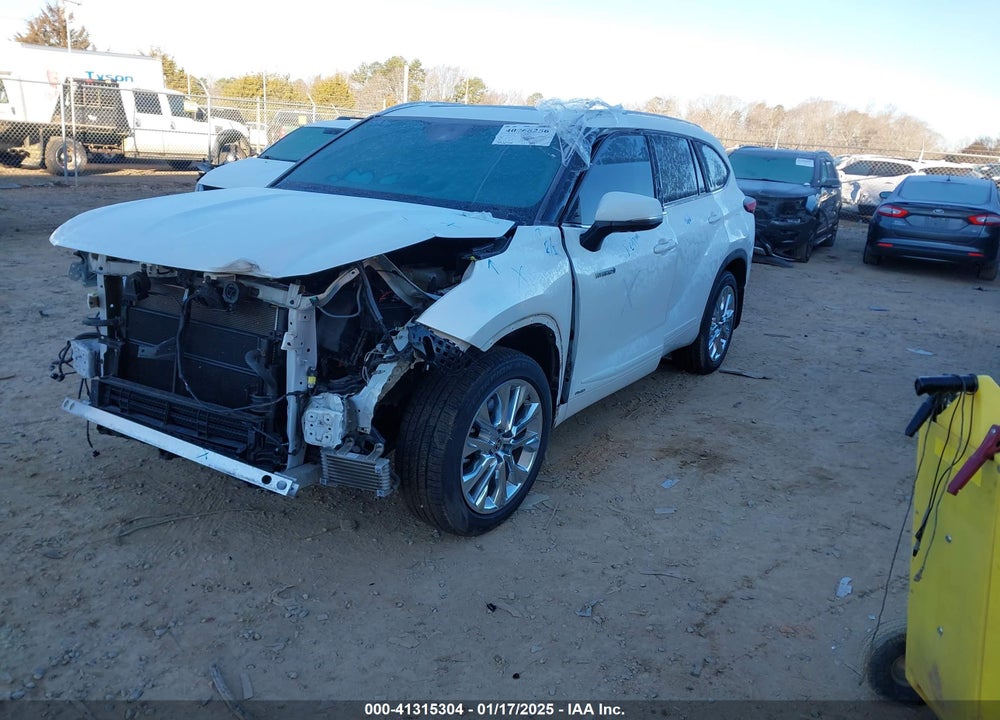 2020 TOYOTA HIGHLANDER HYBRID LIMITED VIN: 5TDXBRCH4LS013642
