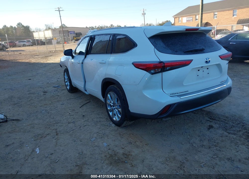 2020 TOYOTA HIGHLANDER HYBRID LIMITED VIN: 5TDXBRCH4LS013642