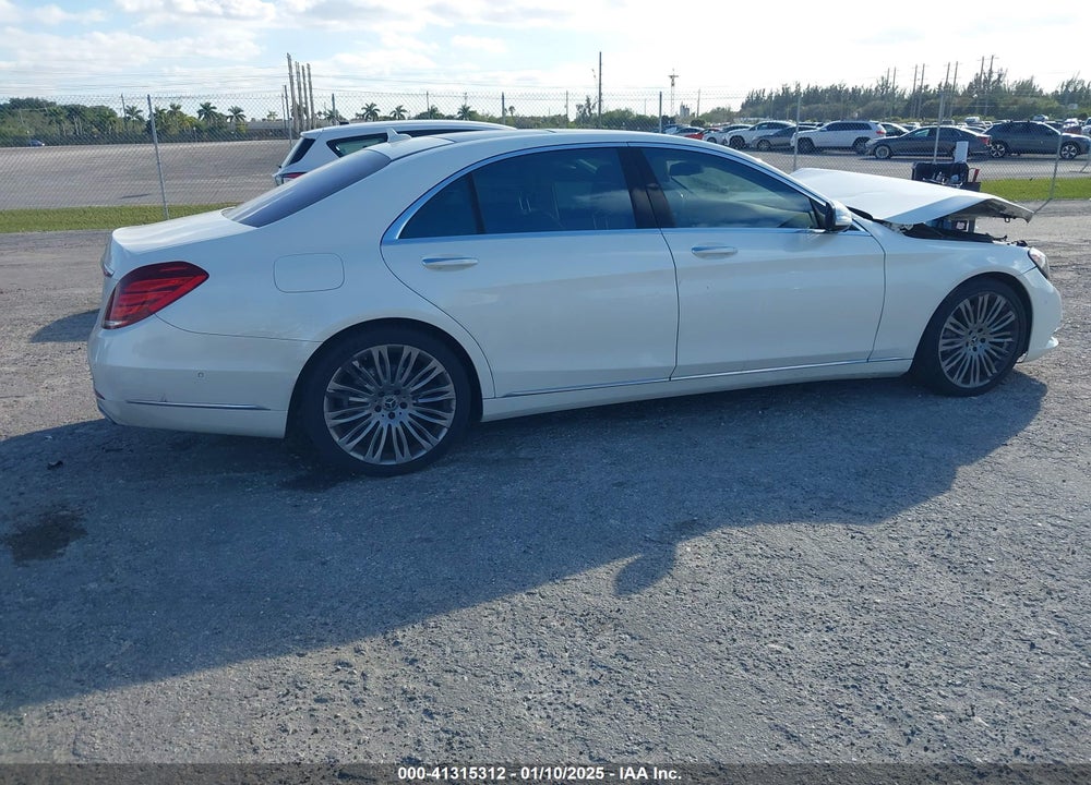 2017 MERCEDES-BENZ S 550 VIN: WDDUG8CB4HA322659